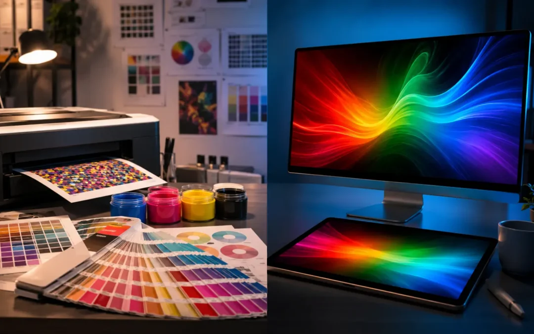 RGB czy CMYK do druku? Kompleksowy poradnik